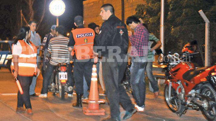 Operativo saturación- Policía secuestró numerosas motos