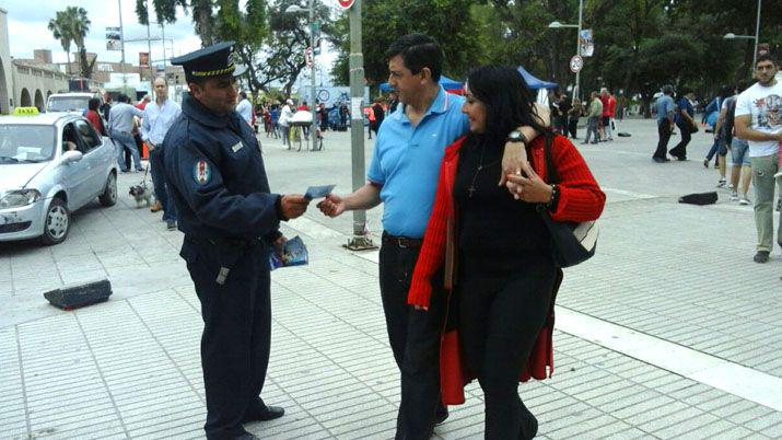 Policía realizó tareas preventivas en Las Termas