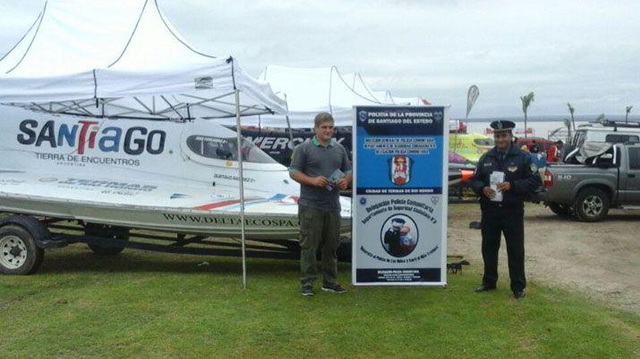 Policía realizó tareas preventivas en Las Termas