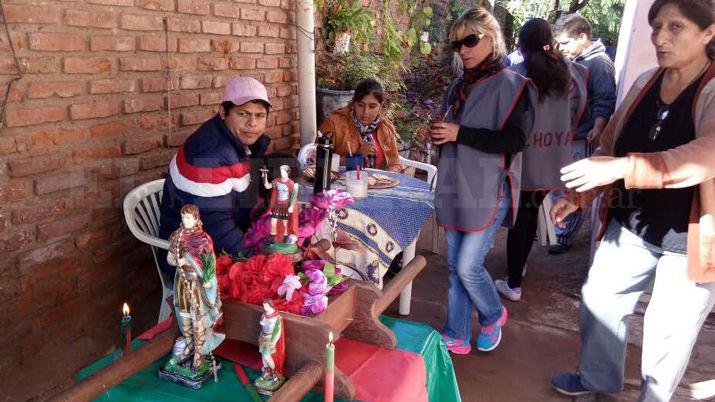 Un clima de fiesta se vive por el homenaje a San Expedito