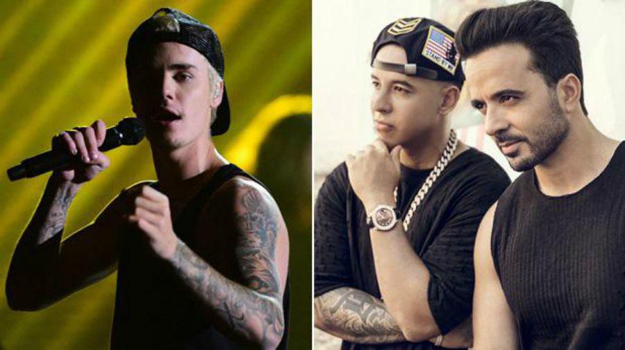 Luis Fonsi y Justin Bieber cantaron juntos durante un recital