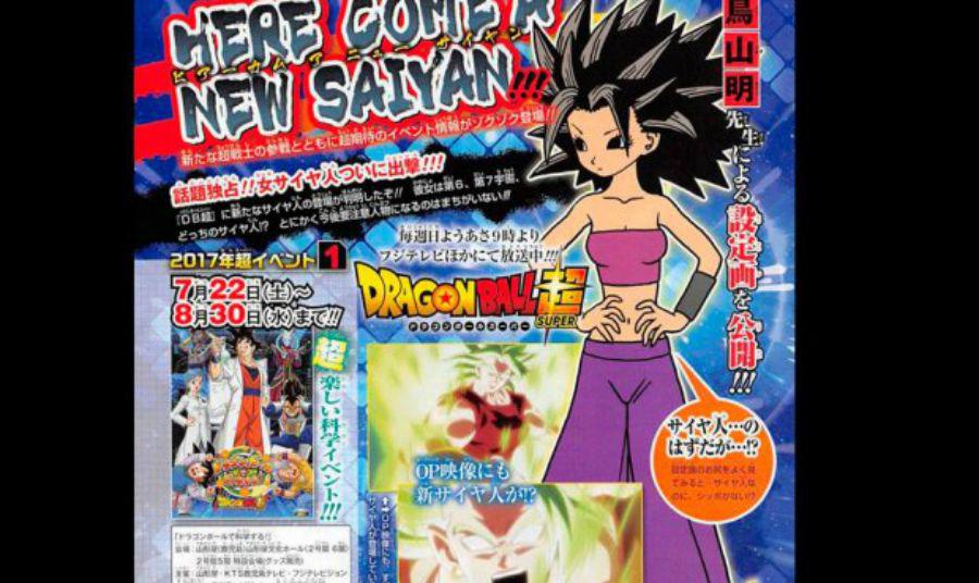 Dragon Ball Super- Revelan datos de la primera mujer suacuteper saiyajin
