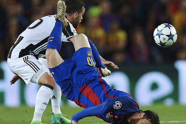 Juventus dejoacute a Barcelona por el piso 