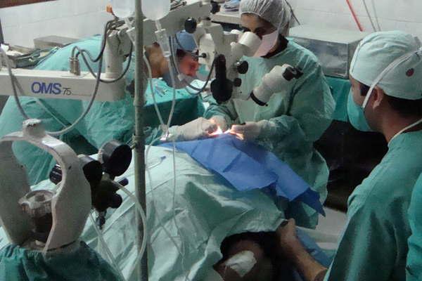 Se realizoacute una nueva ablacioacuten de coacuterneas en Santiago del Estero