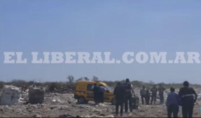 Escalofriante- encuentran en un basural el cuerpo de un recieacuten nacido