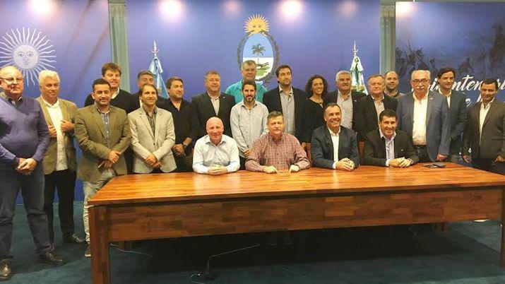 El Prof Dapello en la Convencioacuten Nacional del Deporte