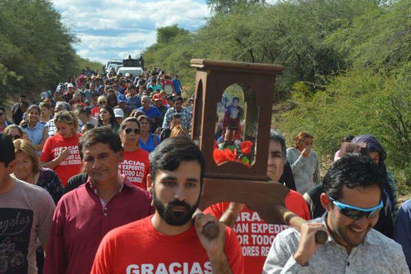 San Expedito recibioacute en Choya todo el amor de su numeroso pueblo devoto