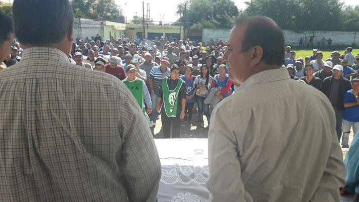 Frías- la CGT respaldó reclamo de empleados municipales