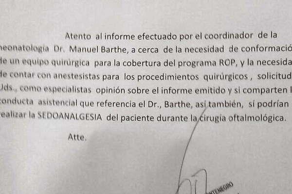 Abogado sentildeala que el anestesista no fue notificado de la cirugiacutea