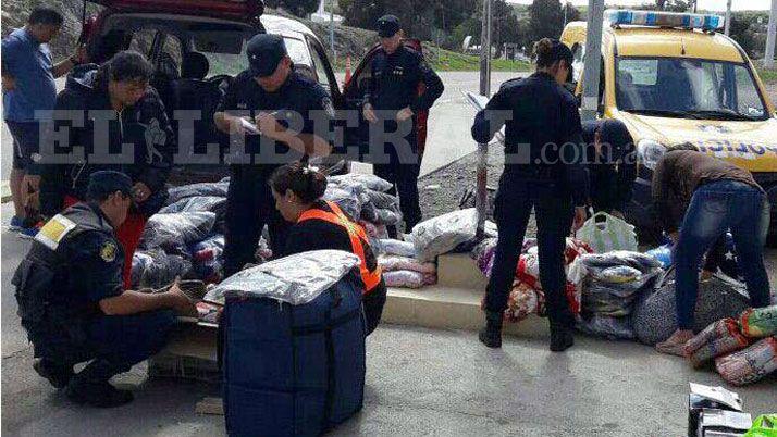 Secuestran mercaderiacutea de contrabando en Ojo de Agua