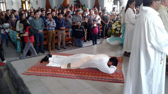 Se realizoacute la ordenacioacuten sacerdotal de Diego Diacuteaz en La Salette