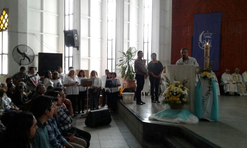 Se realizoacute la ordenacioacuten sacerdotal de Diego Diacuteaz en La Salette