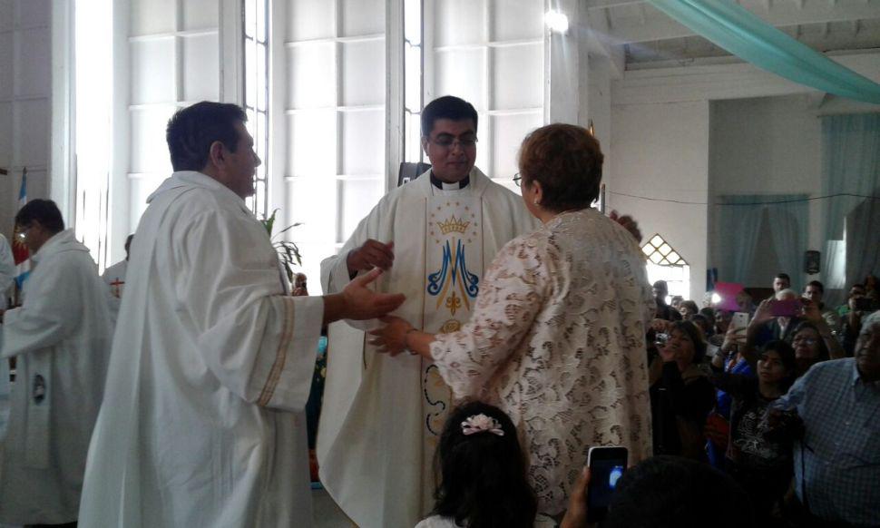 Se realizoacute la ordenacioacuten sacerdotal de Diego Diacuteaz en La Salette