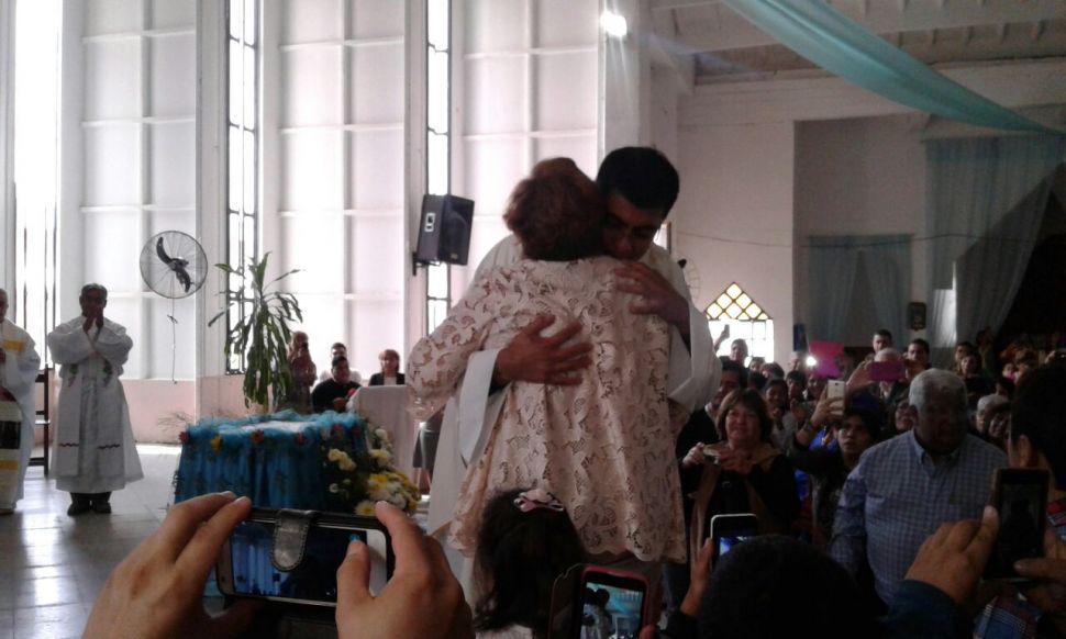 Se realizoacute la ordenacioacuten sacerdotal de Diego Diacuteaz en La Salette