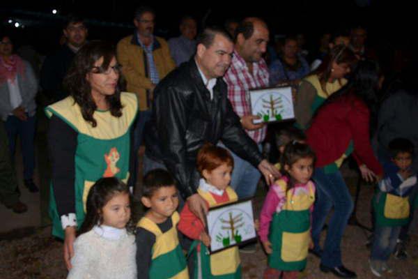 Inauguraron el nuevo vivero y la huerta municipal en Villa Ojo de Agua