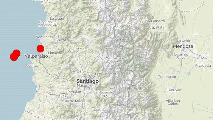 Un sismo de 67 grados sacudioacute la zona central de Chile