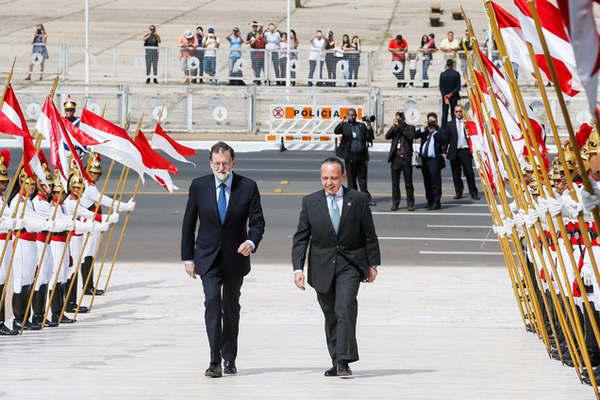 Rajoy y Temer elogian sus reformas  y abren la posibilidad a maacutes inversiones