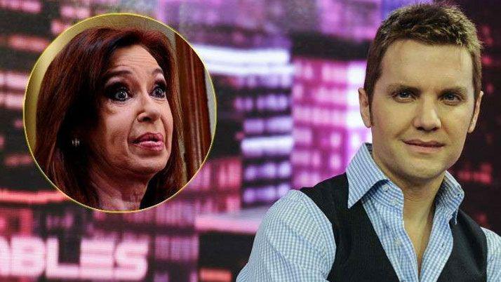 Santiago del Moro estalloacute en redes contra Cristina Kirchner