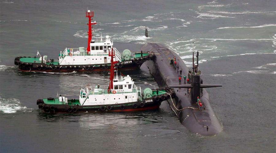 Un submarino nuclear de Estados Unidos llegoacute a la peniacutensula de Corea