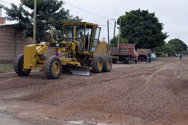 El barrio Central Argentino Ampliacioacuten fue beneficiado con  el plan de mejoramiento de calles