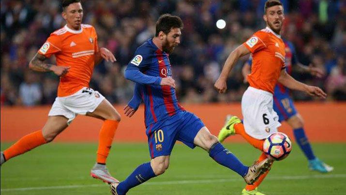 Messi volvió a convertir