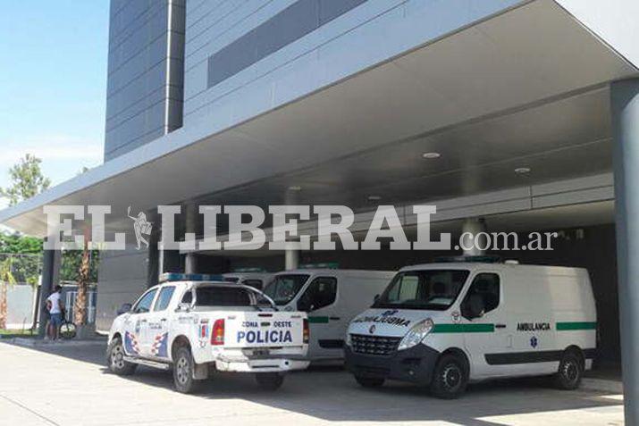 Tras ser rescatada la joven fue derivada hacia el Centro de Salud Banda