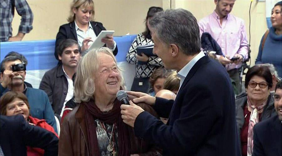 Macri volvioacute de EEUU y estuvo con jubilados
