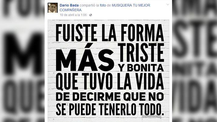 El Facebook de Badaracco