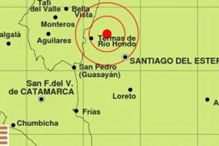 El sismo se sintió en Santiago La Banda y en Las Termas
