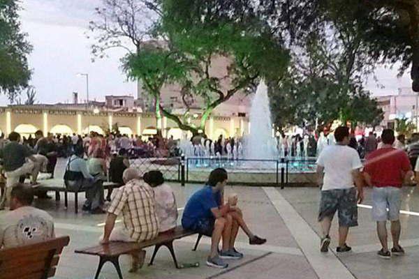 Las Termas fue uno de los sitios preferidos por el turismo del paiacutes durante el fin de semana largo