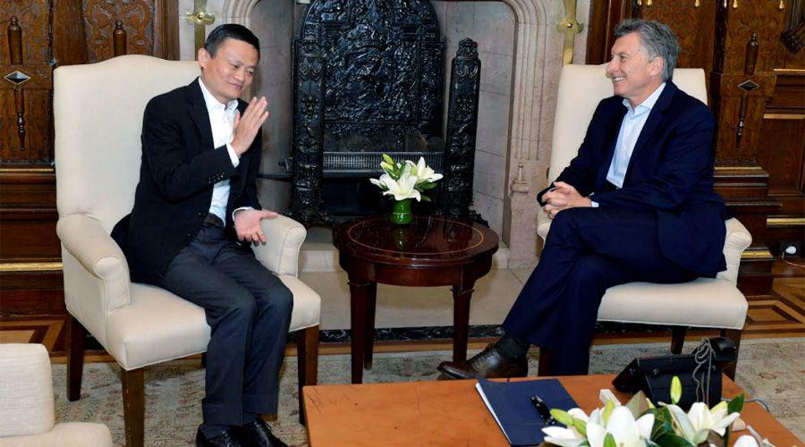 Macri se reunioacute con Jack Ma