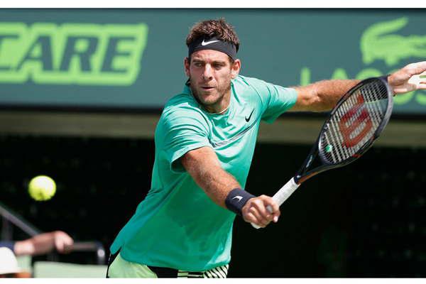 Juan Martiacuten Del Potro tuvo un  estreno feliz en el ATP de Estoril