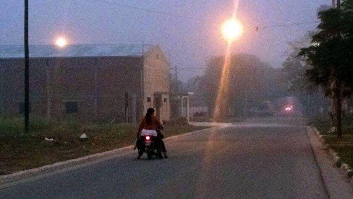 Loreto amanecioacute cubierto por una densa neblina