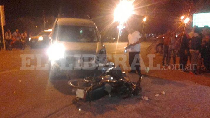 Las Termas- dos heridos tras violento choque