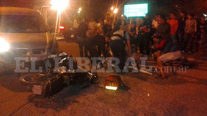 Las Termas- dos heridos tras violento choque