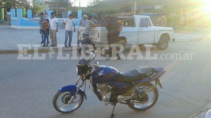 Añatuya- joven herido tras violento accidente