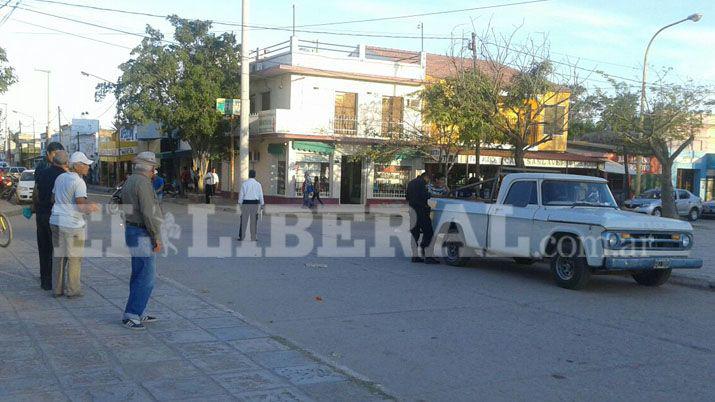 Añatuya- joven herido tras violento accidente
