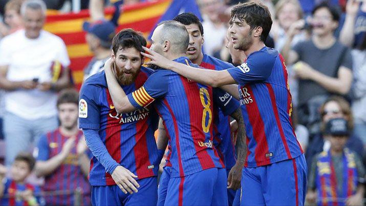 Con dos goles de Messi Barcelona goleó al Villareal 4 a 1