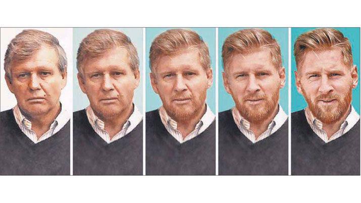 La poleacutemica metamorfosis de Alfredo Astiz en Lionel Messi