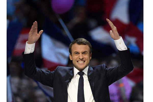 Emmanuel Macron fue elegido presidente de Francia