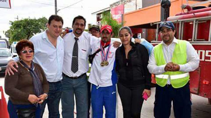Loretano obtuvo la medalla de oro en Atletismo Master en Paraguay 2017