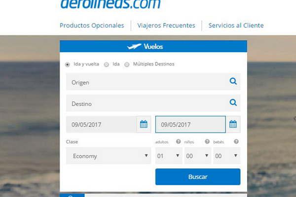Destacan que el 78-en-porciento- de ventas  de pasajes de Aeroliacuteneas Argentinas se hacen por internet