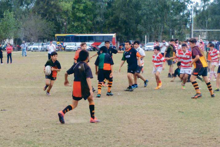 Santiago Rugby recibioacute a casi 800 chicos