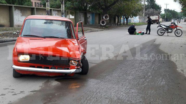 Chocoacute a un hombre y a su hija y quiso darse a la fuga