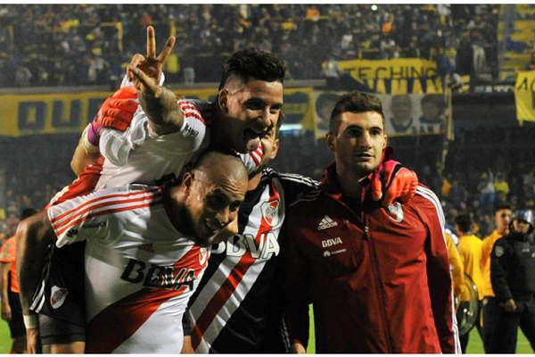 El festejo iacutentimo y sin sus hinchas en la Bombonera