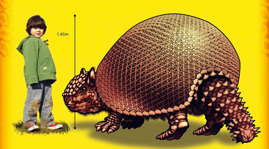 La ficha teacutecnica del gliptodonte