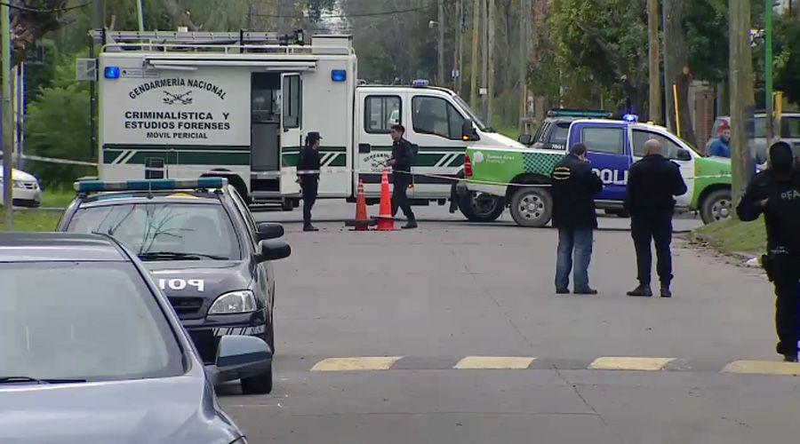 Tiroteo frente a la casa del fiscal Cartasegna