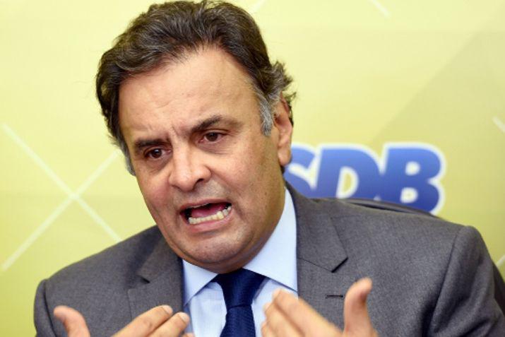 senador y ex candidato presidencial Aécio Neves