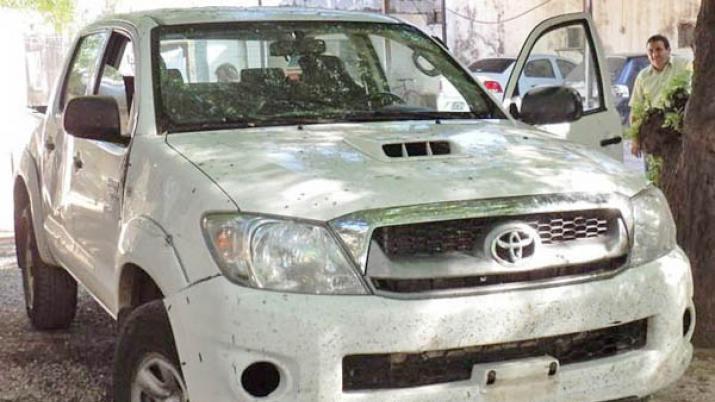 Retienen camioneta que tenía pedido de secuestro en Chaco