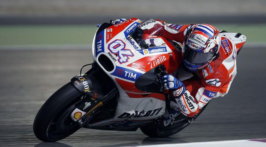 Dovizioso y Maacuterquez lideraron los libres en Le Mans